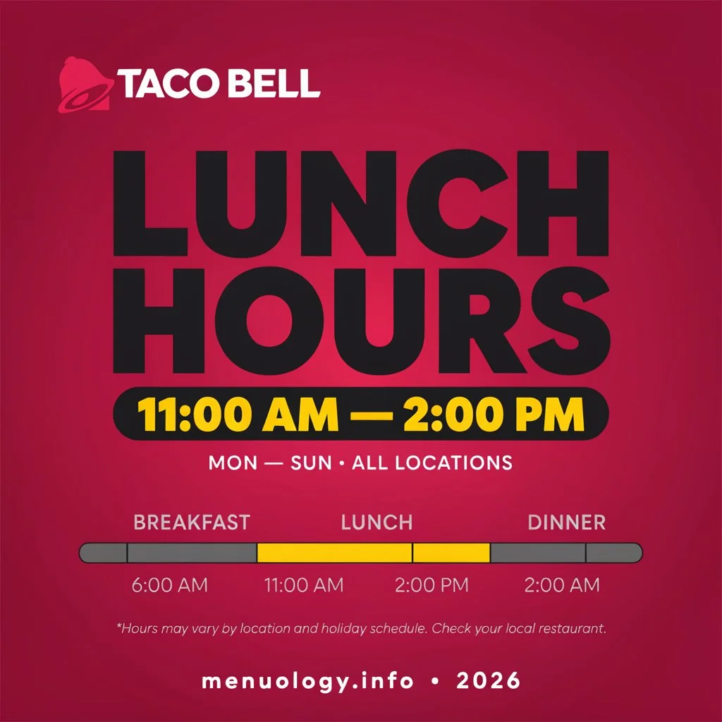 Taco-Bell-Lunch-Hours, taco bell lunch time